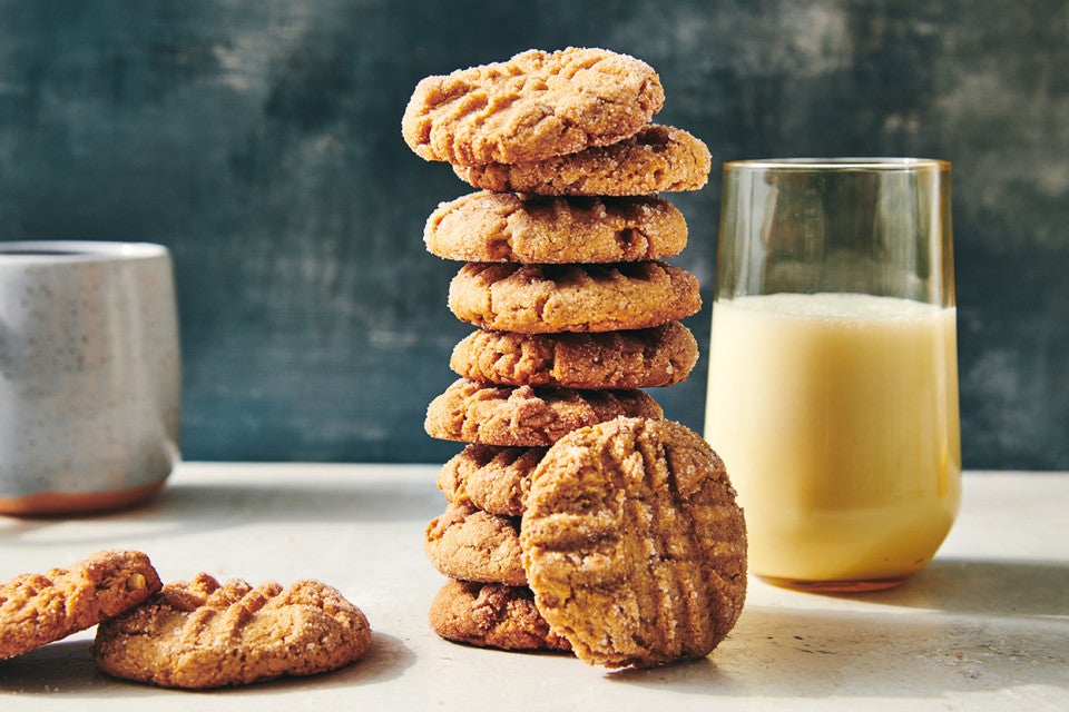 Peanut Butter Cookies with Self-Rising Flour 