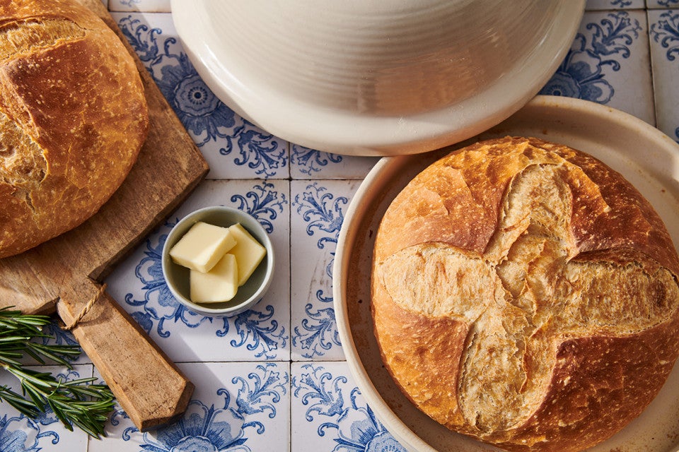 Crusty Cloche Bread 