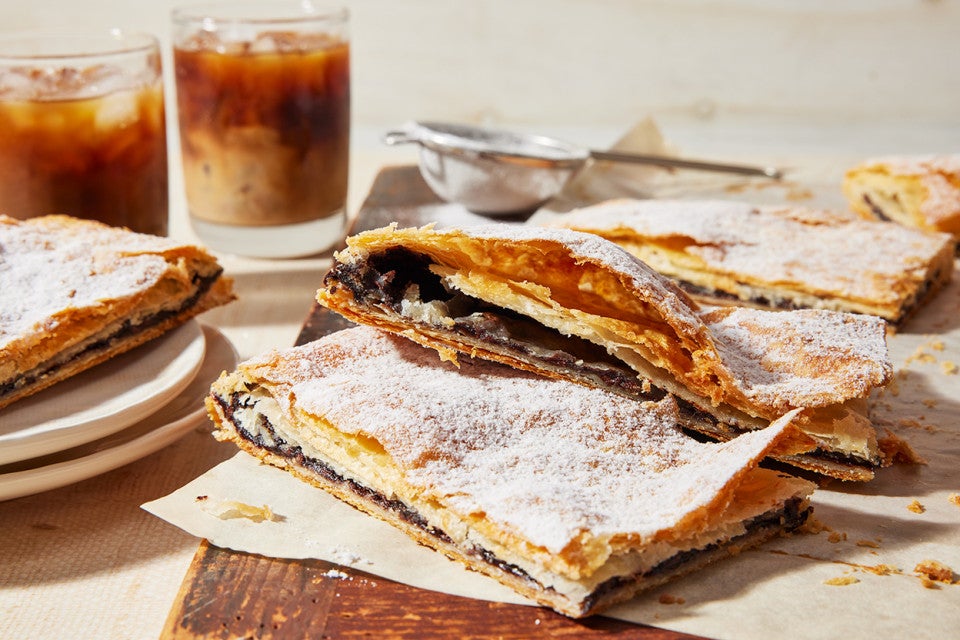 Giant Sheet Pan Chocolate Croissant 