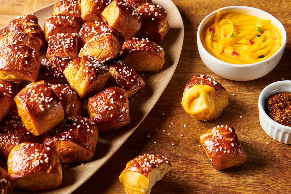 Soft & Chewy Pretzel Bites 