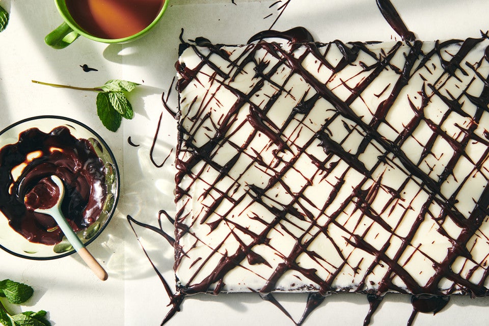 Melting Mint Brownies