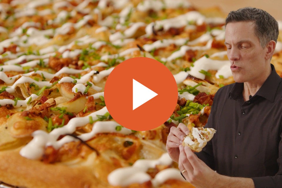 Loaded Baked Potato Pizza