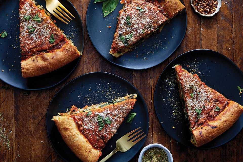 Stuffed Pizza