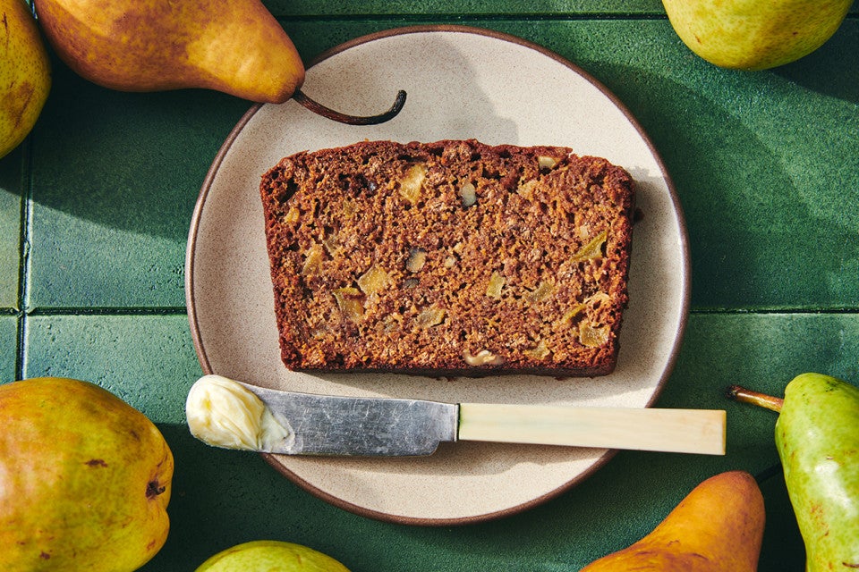 Pear Bran Bread 