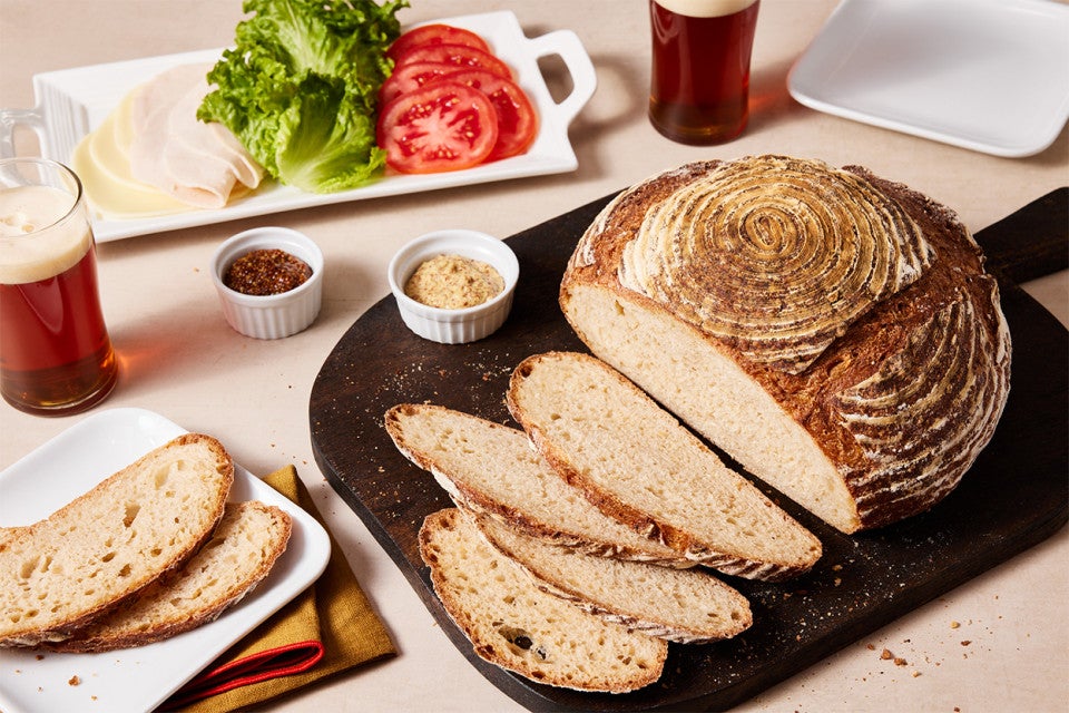 Sourdough Beer Bread 