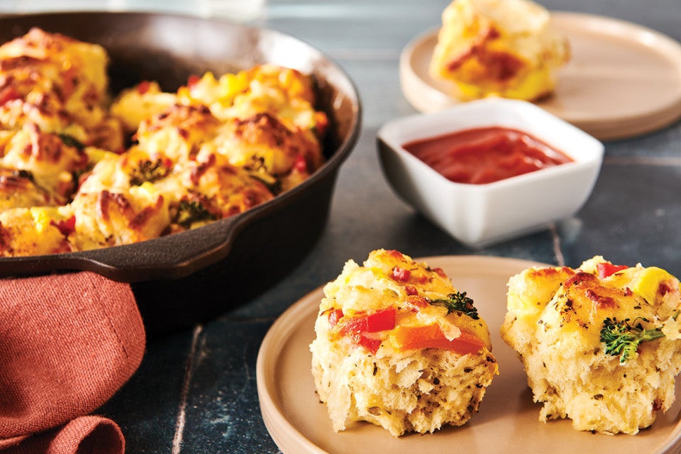 Pull-Apart Pizza Bread 