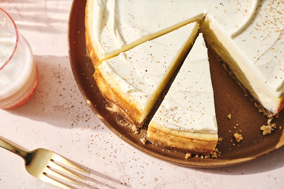 Eggnog Cheesecake