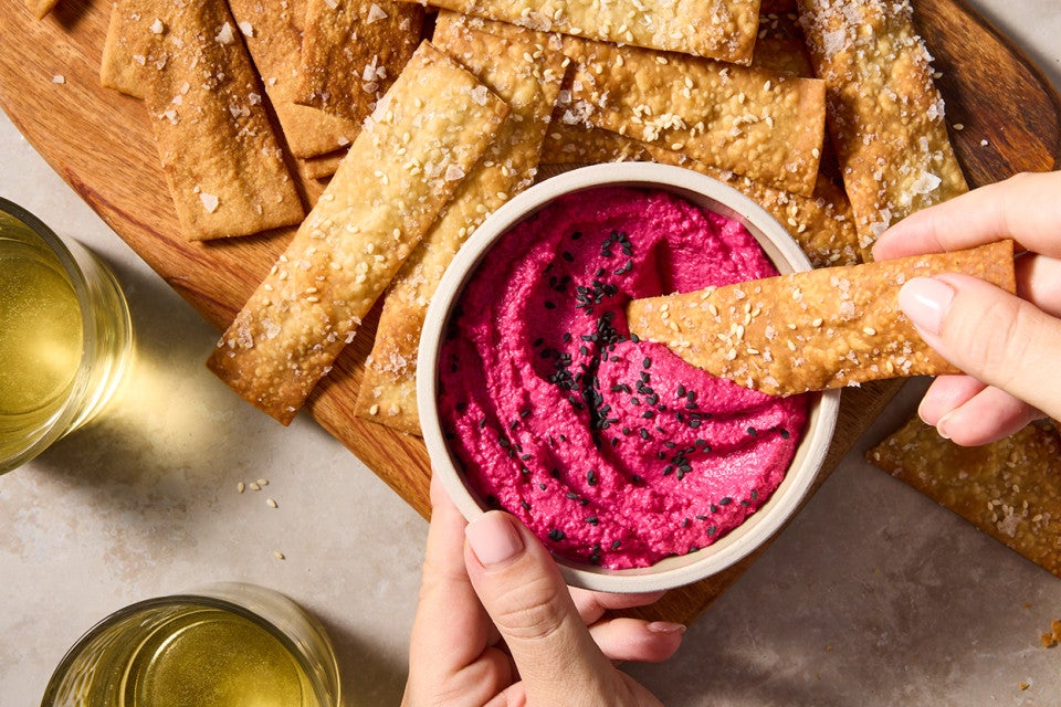 Light and Crisp Olive Oil Crackers