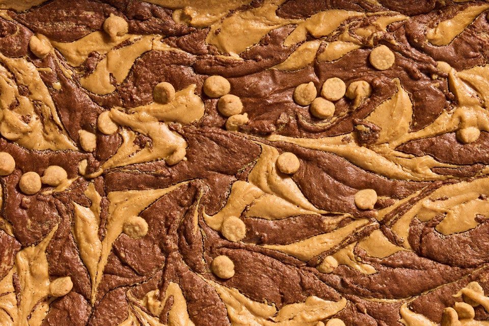 Peanut Butter Brownies 
