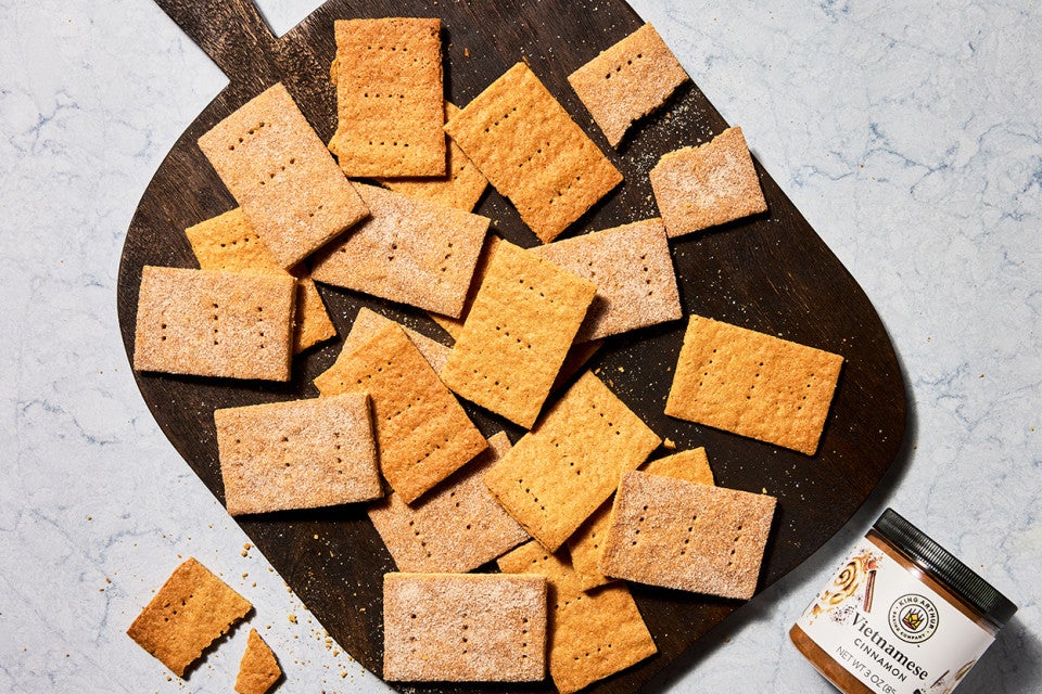Sourdough Graham Crackers 