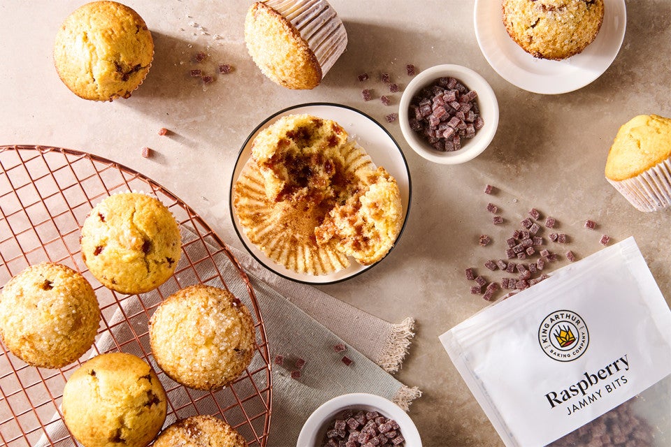 Basic Muffins (with berry and oatmeal versions) 