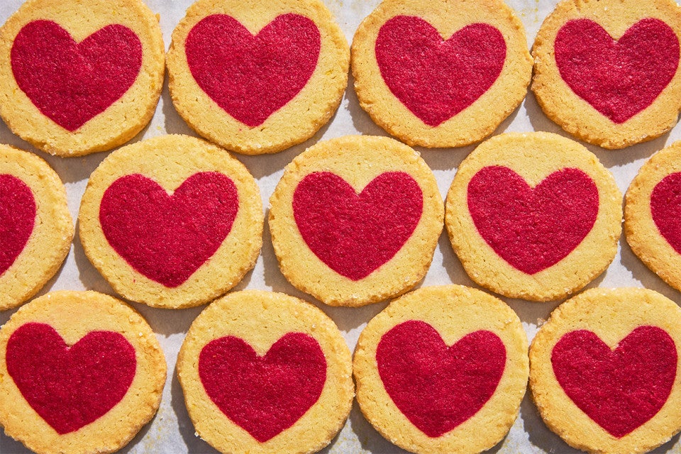 Slice-and-Bake Valentine Cookies
