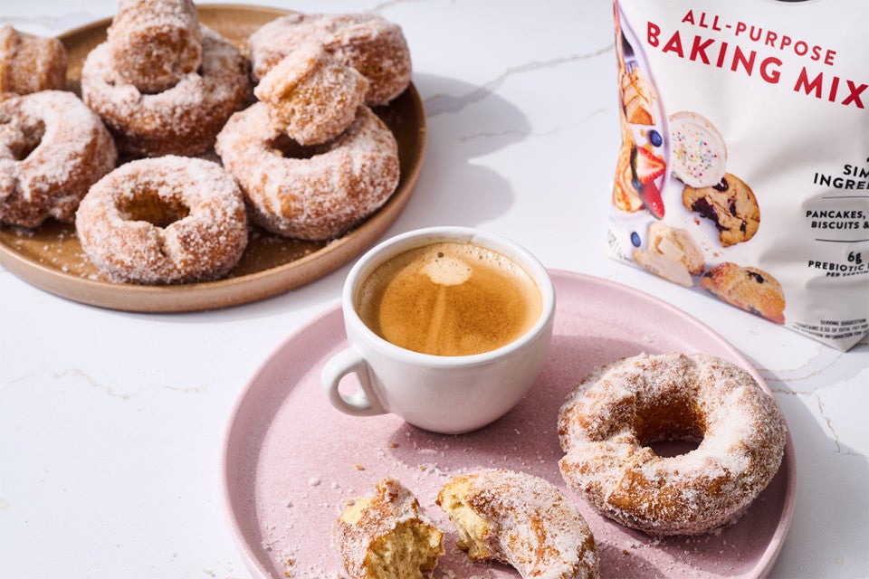 Cake Doughnuts made with All-Purpose Baking Mix