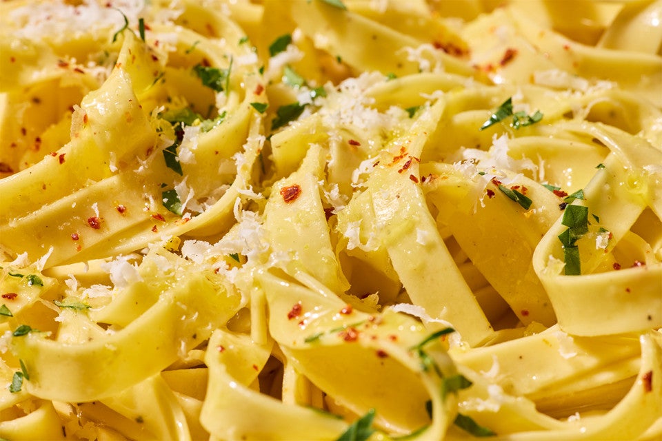 Golden Durum Pasta up-close