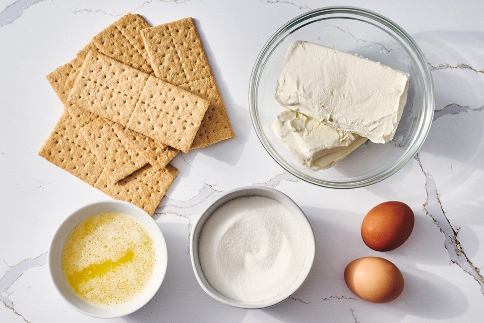 Easy Cheesecake ingredients