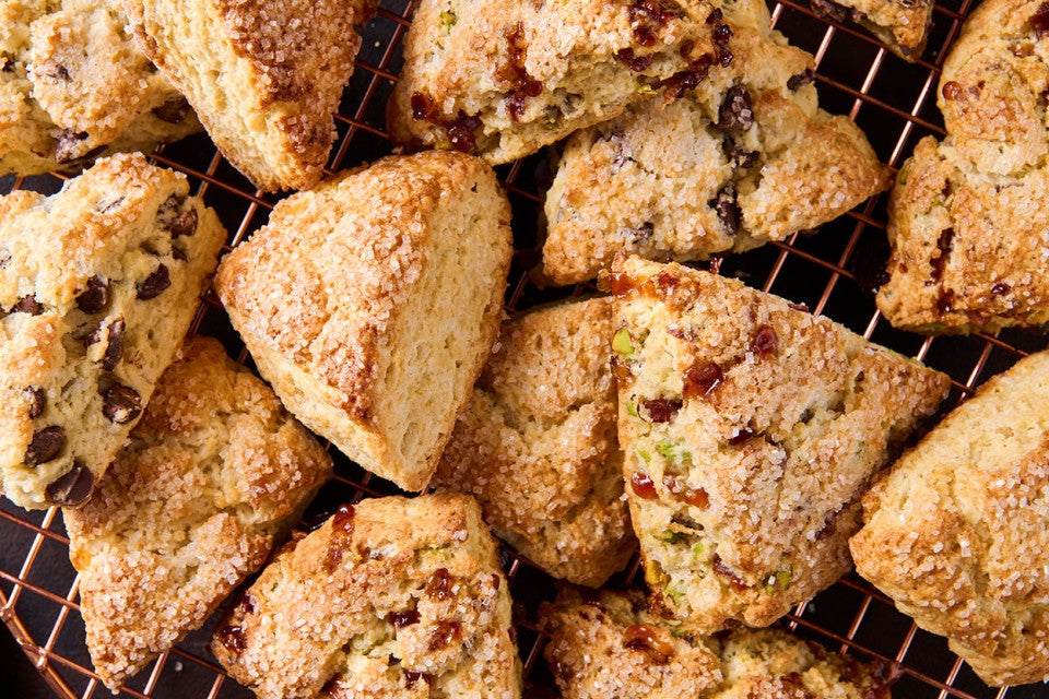Scones all piled together