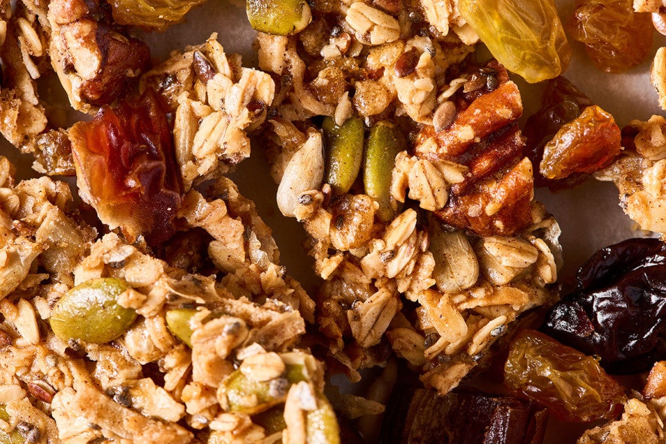 Detailed shot of Sourdough Granola