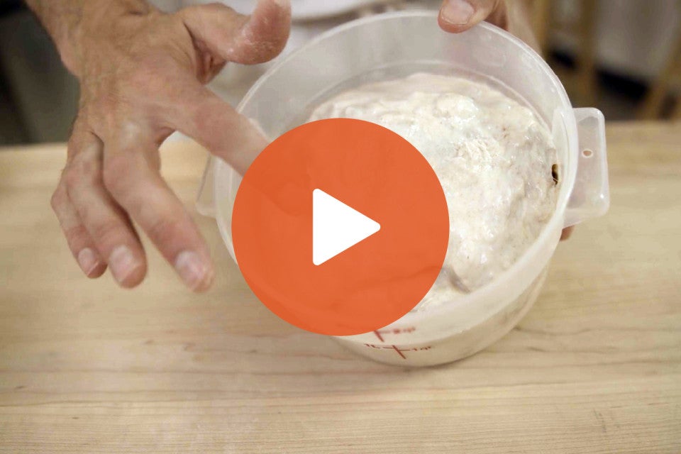 Play Button for Apple Cinnamon Sourdough Bread Video