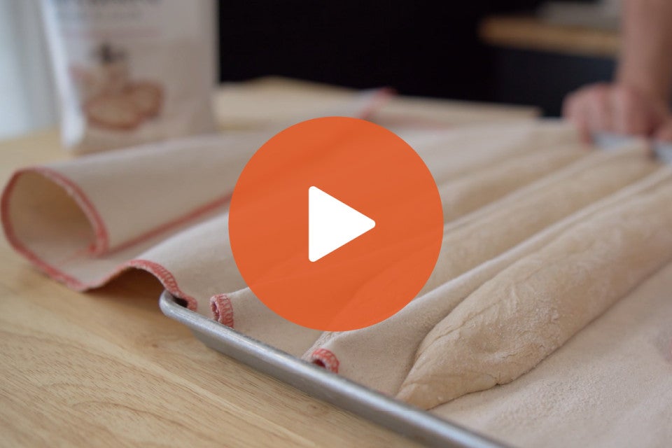 Play Button for Baker's Reserve Baguettes Video