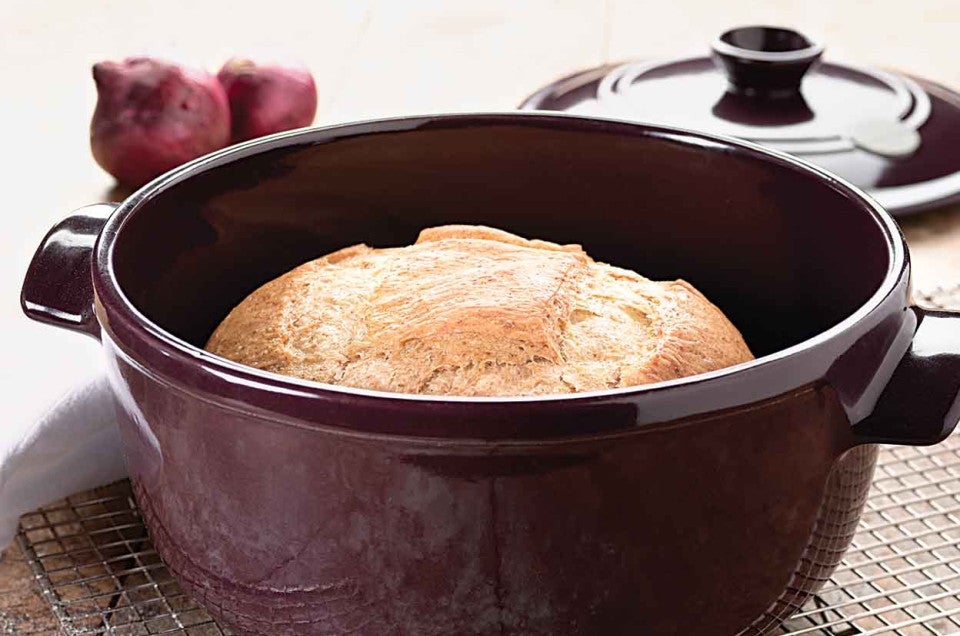 No-Knead Country Bread