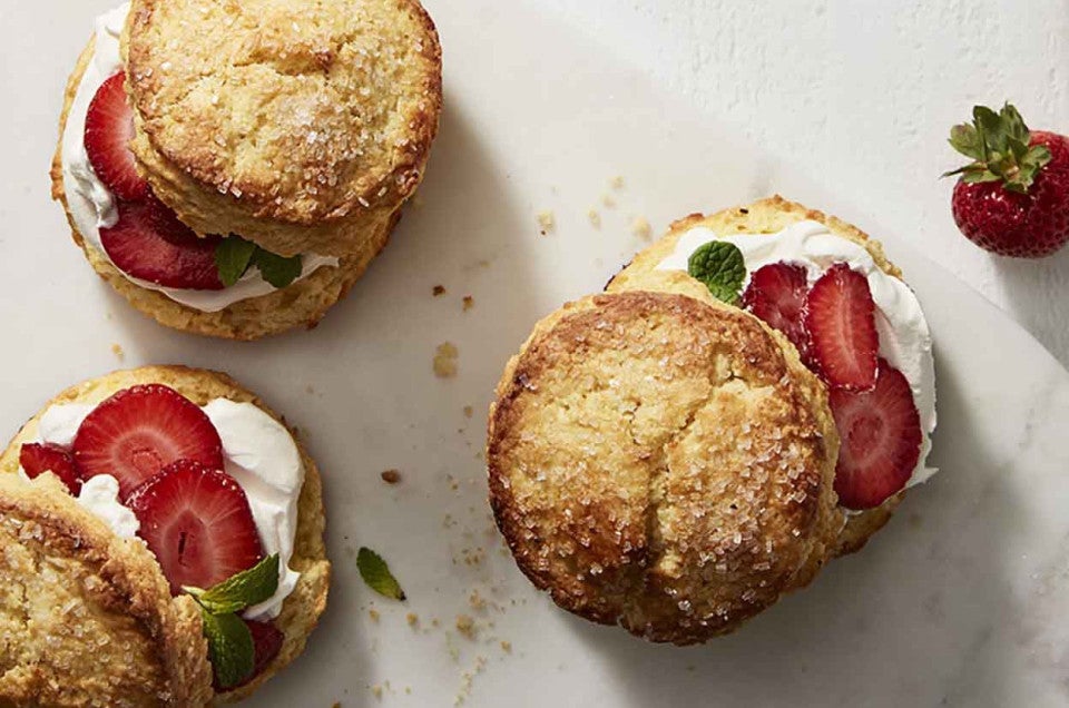 Lemon Cornmeal Biscuits