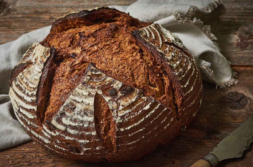 Sourdough Pumpernickel Bread