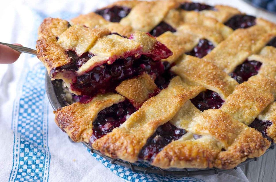 Blue Ribbon Blueberry Pie