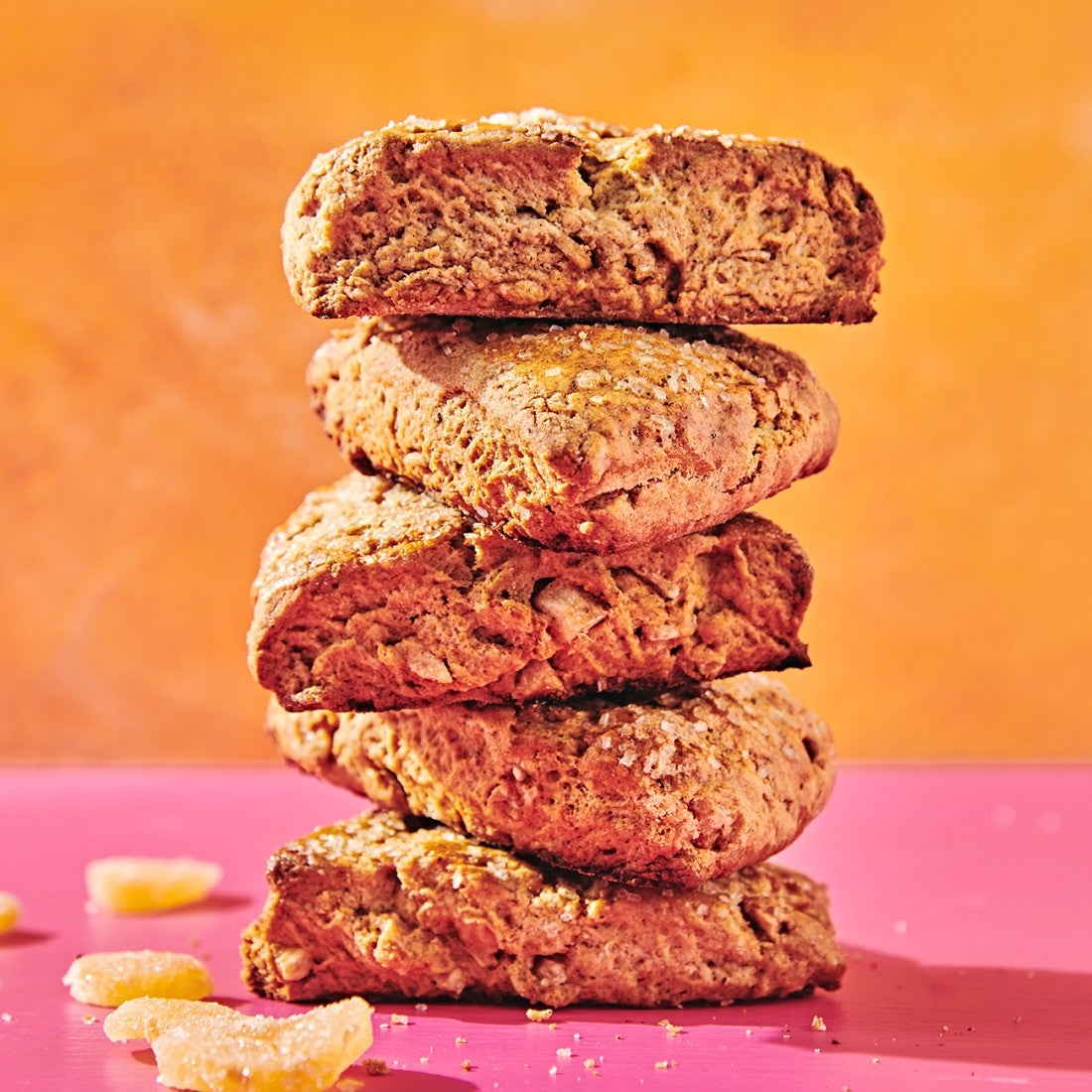 Ginger scones