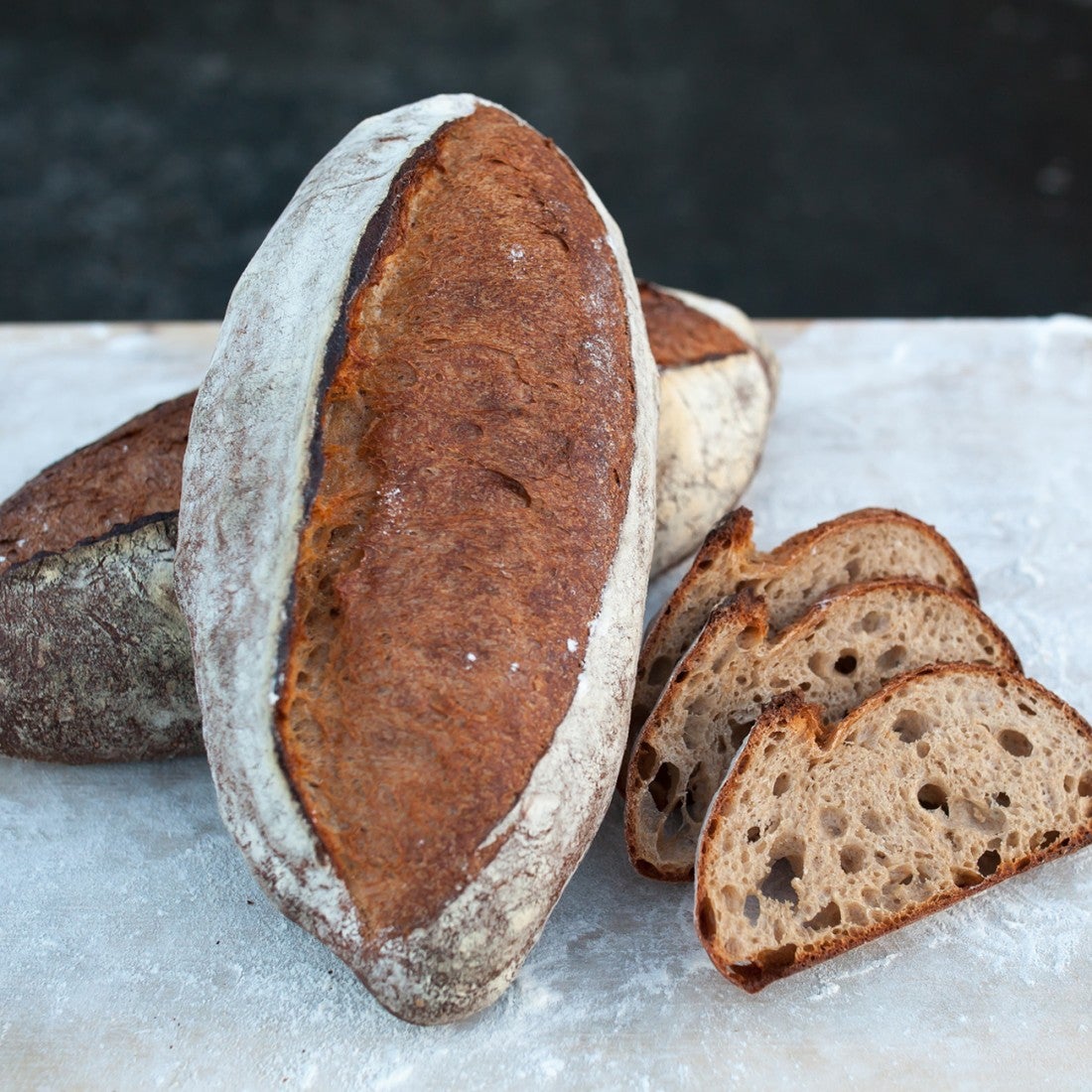 Loaf of artisan bread