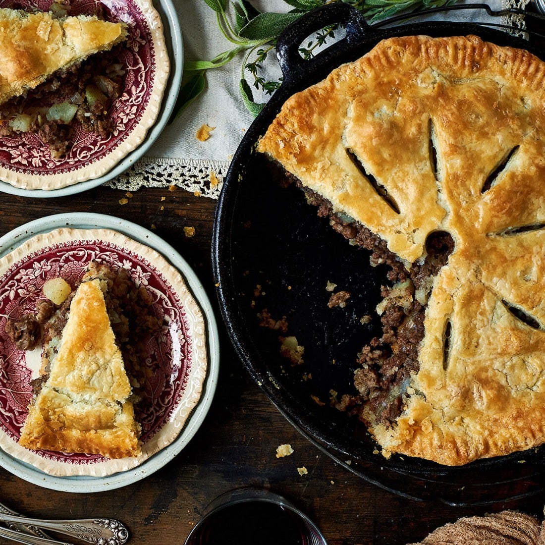 Savory Supper Pie King Arthur Baking