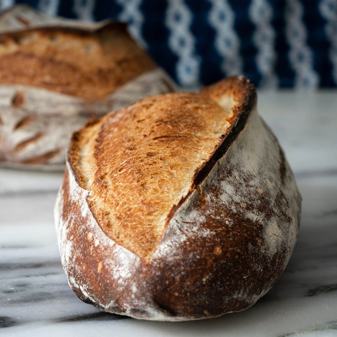 Sourdough bread loaf