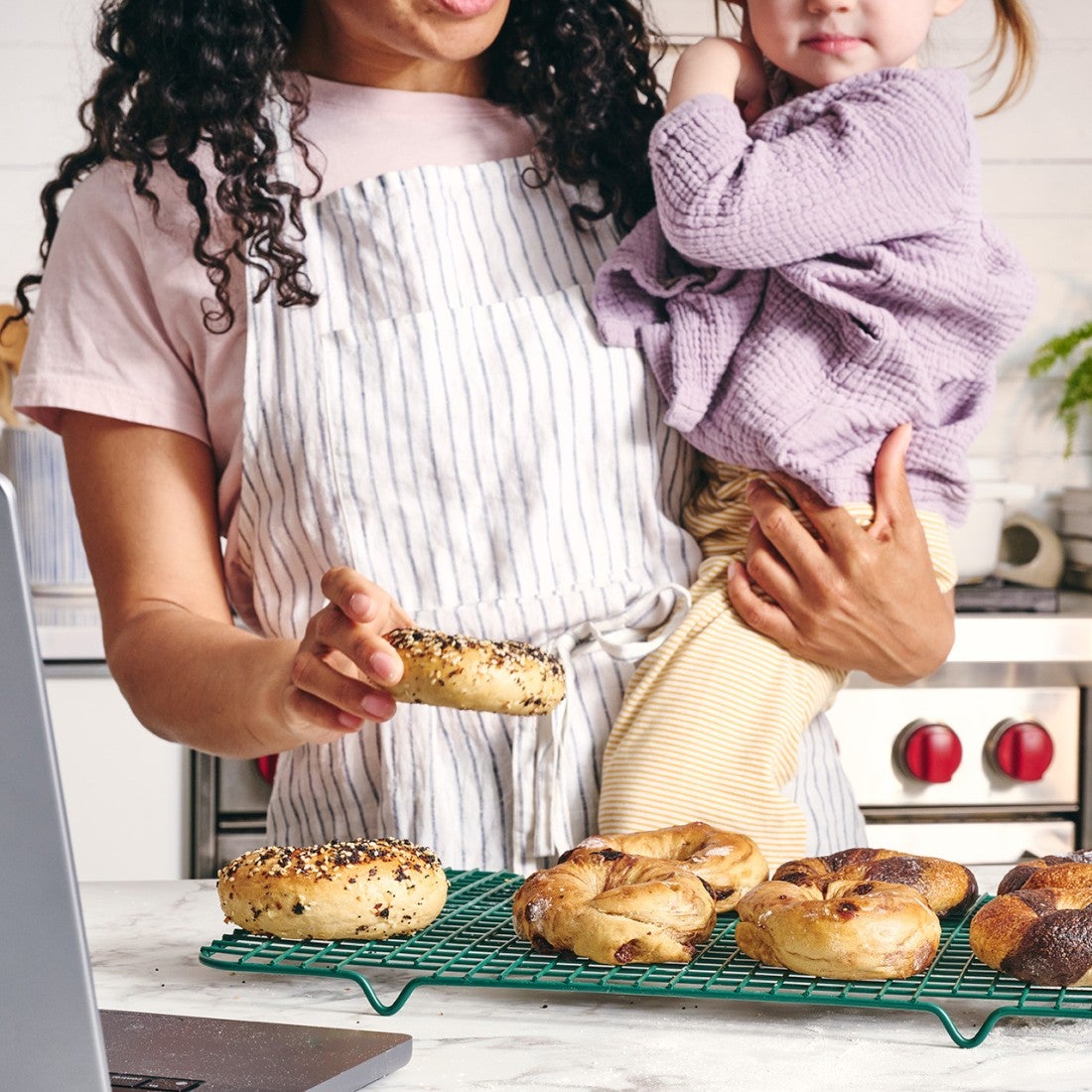 Bagels and baker