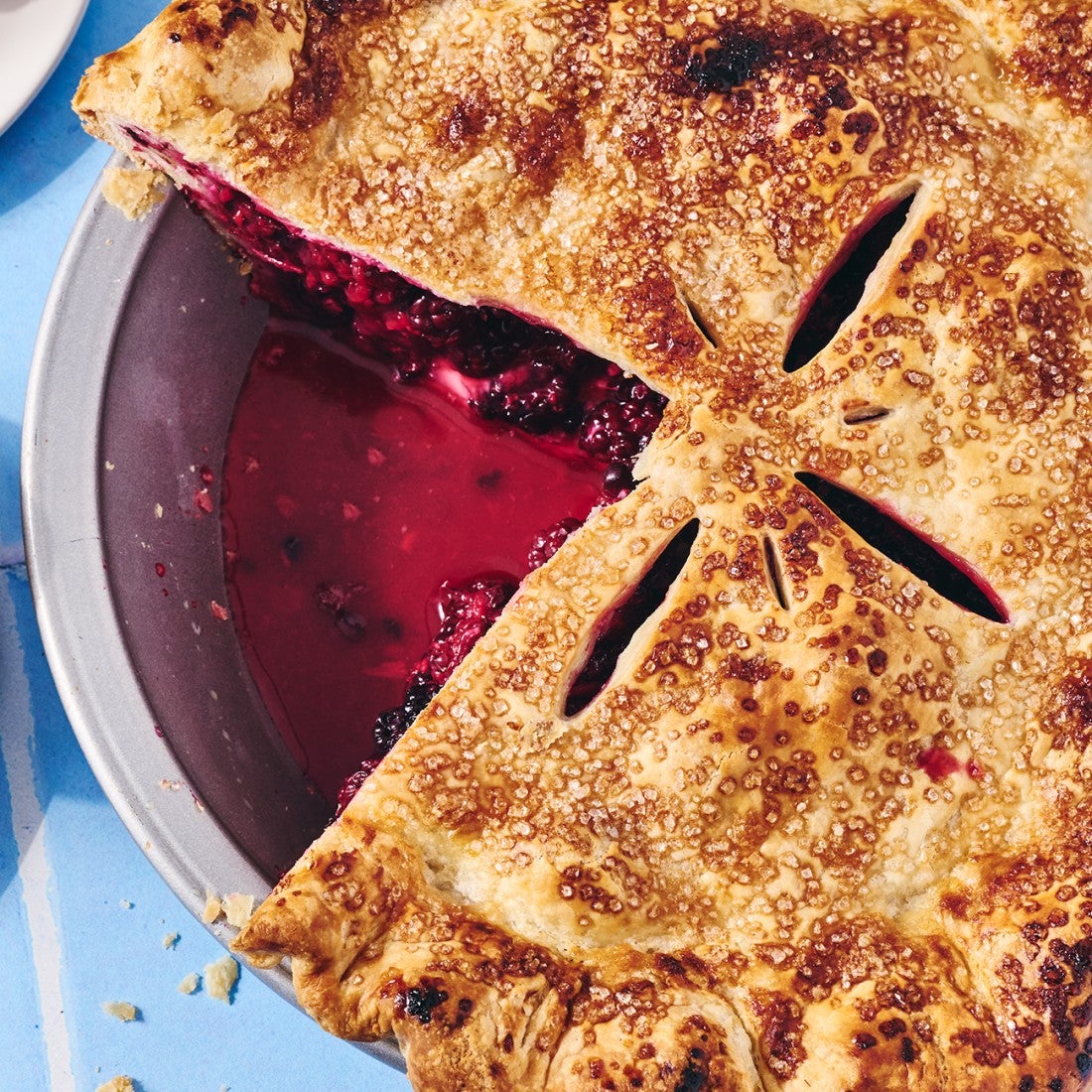 Blackberry Ginger Pie
