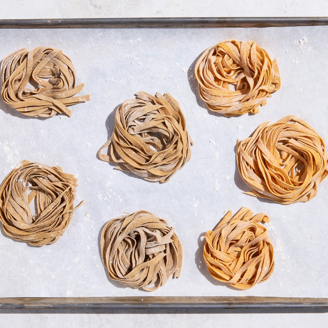 Whole Wheat Pasta & Pumpkin Pasta