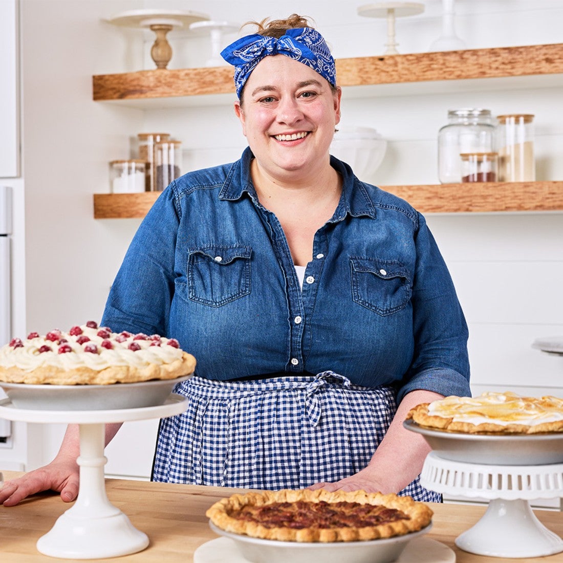 Erin Jeanne McDowell and pies