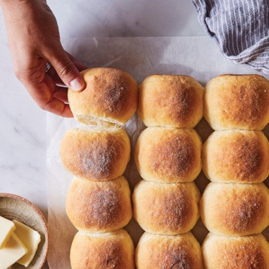 Soft White Dinner Rolls Recipe King Arthur Baking