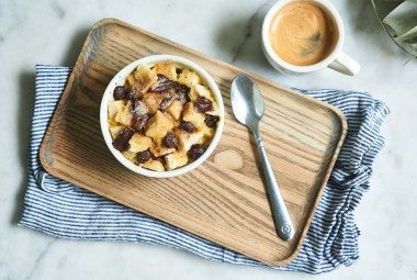 Microwave Bread Pudding