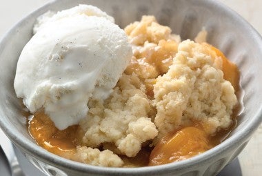 Peach Cobbler à la Bread Machine