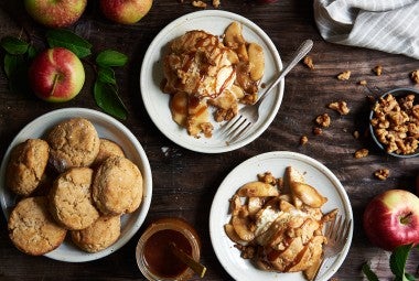 Caramel Apple Biscuits