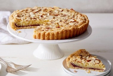 British Almond-Jam Tart (Bakewell Tart)