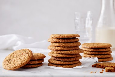 Gluten-Free Soft Molasses Cookies made with baking mix