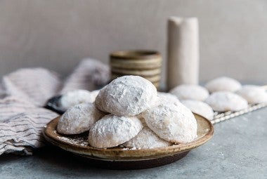 Key Lime Snowball Cookies