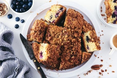 Gluten-Free Blueberry Coffeecake 