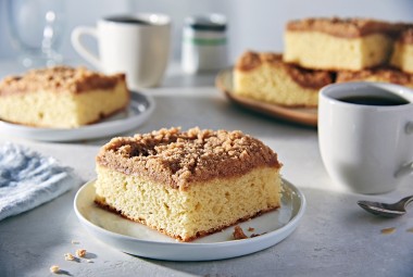 Gluten-Free Cinnamon-Streusel Coffeecake made with baking mix