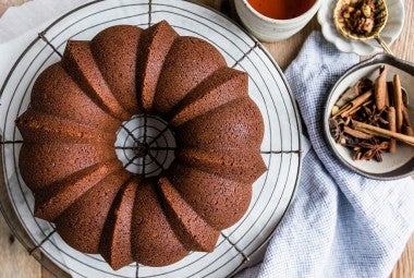 Gluten-Free Chai Spiced Pound Cake