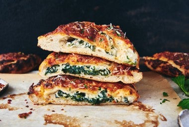 Spinach-Ricotta Calzone 