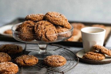 Gluten-Free Cocoa Molasses Cookies