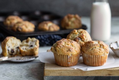 Gluten-Free Harvest Muffins made with baking mix