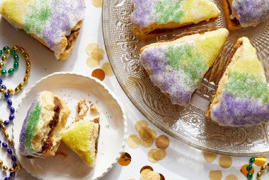 King Cake Scones