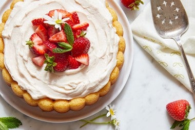 Strawberry Mousse Cake